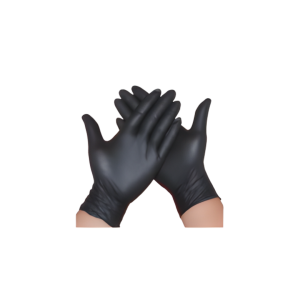 Black gloves in assorted sizes