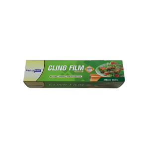 Clear plastic wrapping film